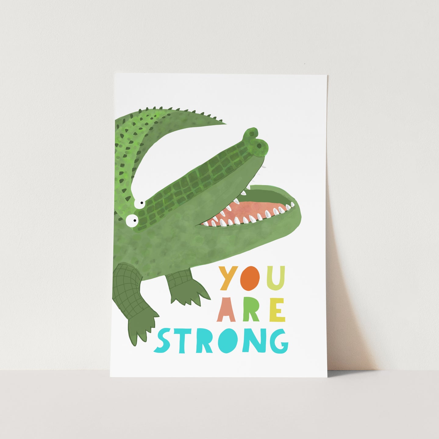 You Are Strong Kiddo PFY Art Print