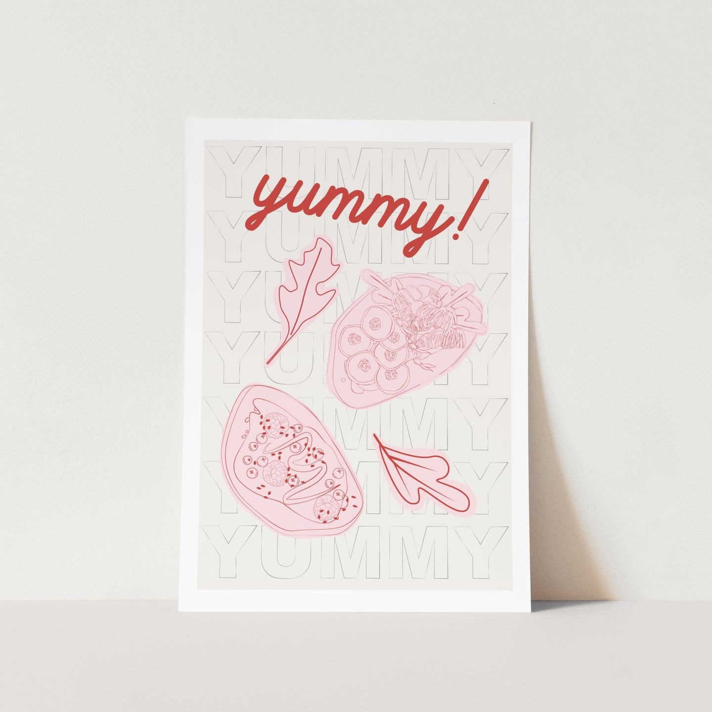 Yummy Art Print