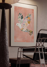 Load image into Gallery viewer, Floral Dove Flight PFY Art Print