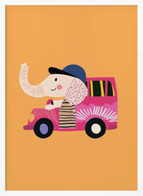 Load image into Gallery viewer, Happy Elephant Driver PFY Art Print