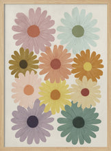 Load image into Gallery viewer, Colorful Daisy Blooms PFY Art Print