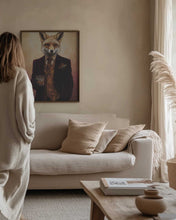 Load image into Gallery viewer, Fox In Velvet Suit PFY Art Print