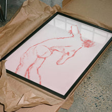 Load image into Gallery viewer, Elegant Red Gesture PFY Art Print