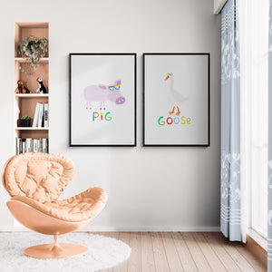 Cool Pig PFY Art Print