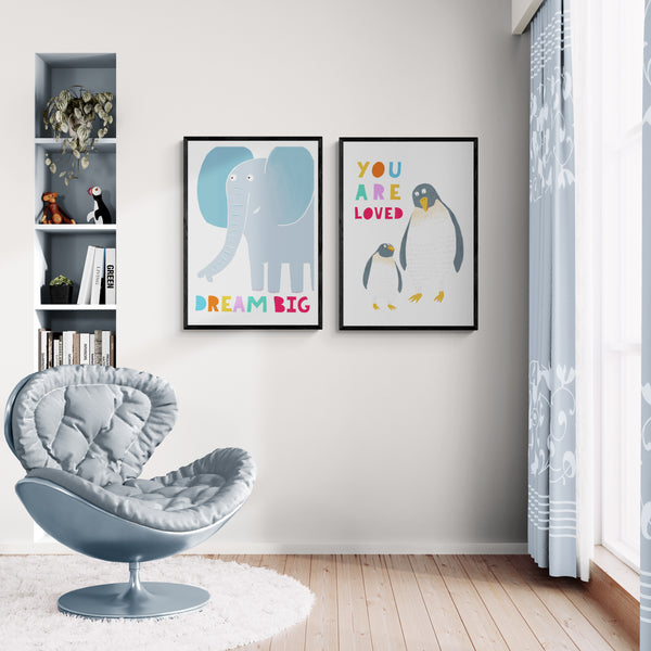 Dream Big Kiddo PFY Art Print