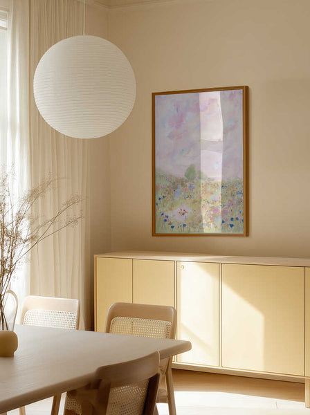 Pastel Meadow Bliss PFY Art Print