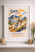 Load image into Gallery viewer, Cape Epic 2026 Mountain Bike Race Art Print