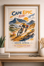 Load image into Gallery viewer, Cape Epic 2026 Mountain Bike Race Art Print