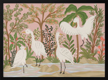Load image into Gallery viewer, Peaceful Jungle Egrets PFY Art Print