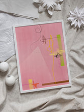 Load image into Gallery viewer, Pink Abstract Flow PFY Art Print