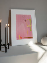 Load image into Gallery viewer, Pink Abstract Flow PFY Art Print
