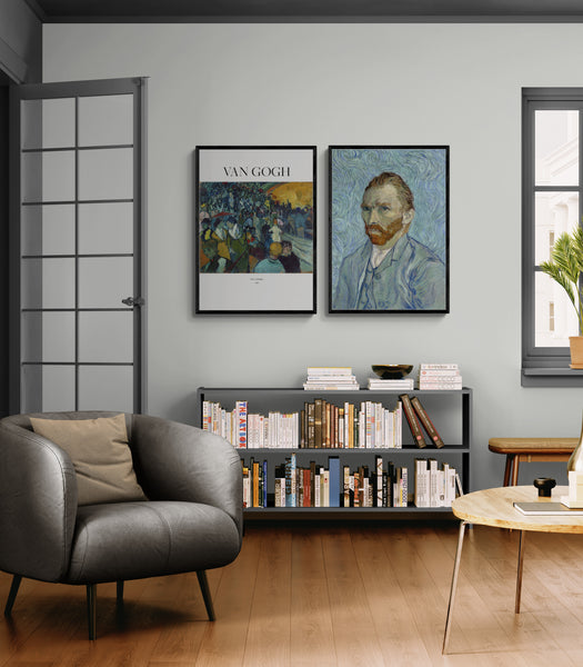 Vincent Self Portrait (1889) PFY Art Print