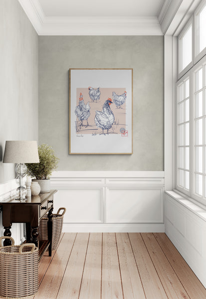 Ink & Feather 01 Art Print