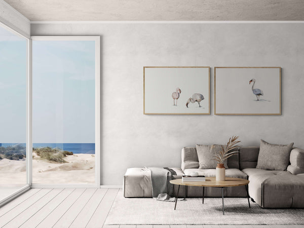 Flamingo by Chanel Art Print