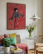 Load image into Gallery viewer, Dancing Woman Red Style PFY Art Print