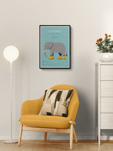 Load image into Gallery viewer, Elephant by Kirsten Ryan Art Print