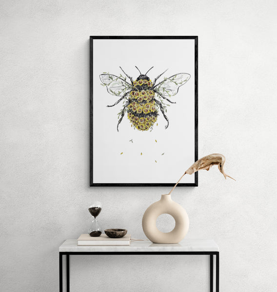 Bee Art Print