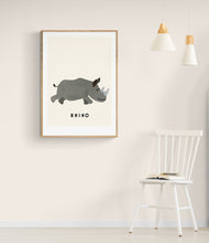 Load image into Gallery viewer, Rhino PFY Art Print