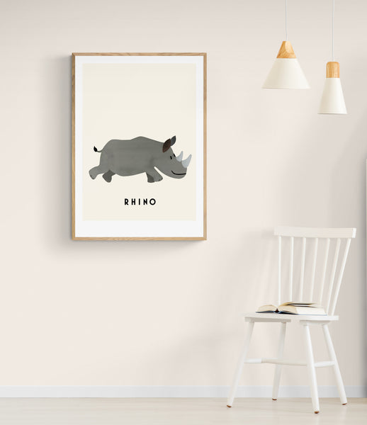 Rhino PFY Art Print