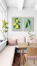 Load image into Gallery viewer, Lemons on Green PFY Art Print