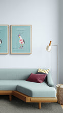 Load image into Gallery viewer, Seagull Beach Babe by Kirsten Ryan Art Print