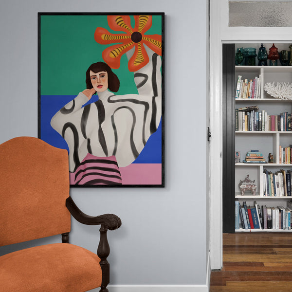 Dance of Colours and Dreams by Branka Art Print