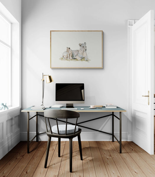 Lions by Chanel Art Print