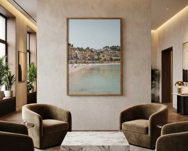 Sunny Mediterranean Coast PFY Art Print