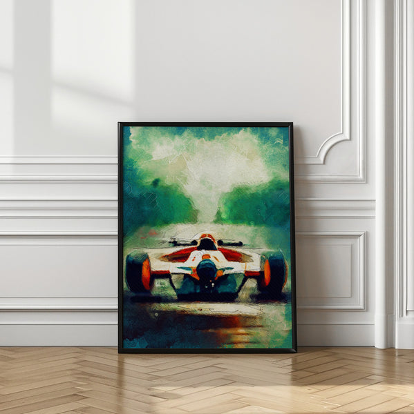 Formula One Sport 08 PFY Art Print