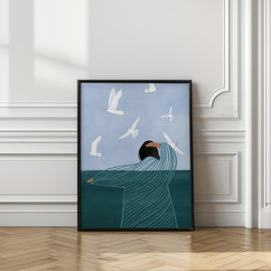 Seaside PFY Art Print