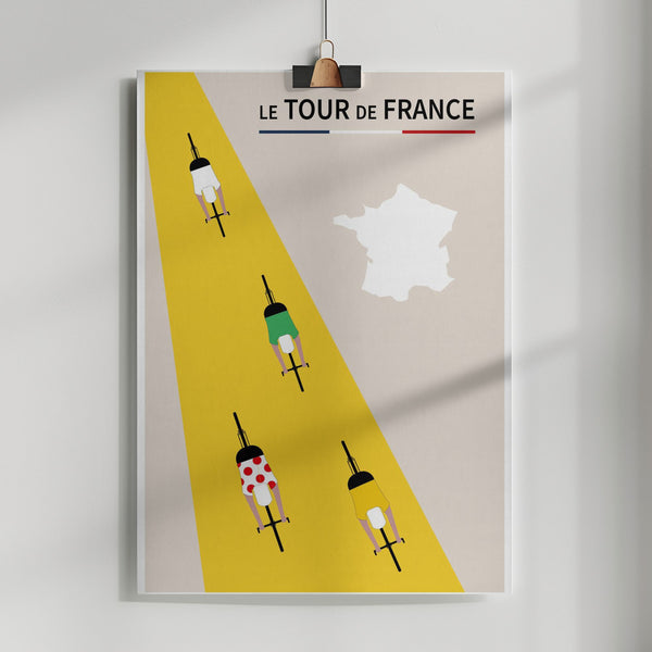 Le Tour de France PFY Art Print