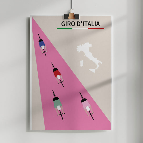 Giro d Italia PFY Art Print