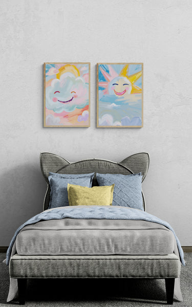 Smiling Sun PFY Art Print