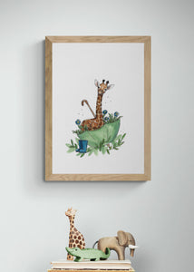 2 of 3 Baby Room Set Sage Art Print