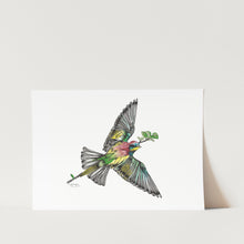 Load image into Gallery viewer, European Bee-Eater Art Print