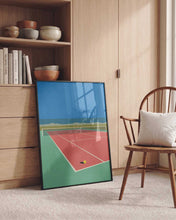 Load image into Gallery viewer, Tennis Court In the Desert PFY Art Print
