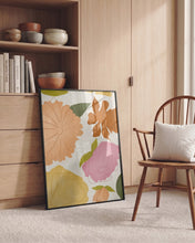 Load image into Gallery viewer, Colorful Abstract Flowers PFY Art Print