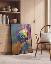 Load image into Gallery viewer, Colorful African Woman PFY Art Print