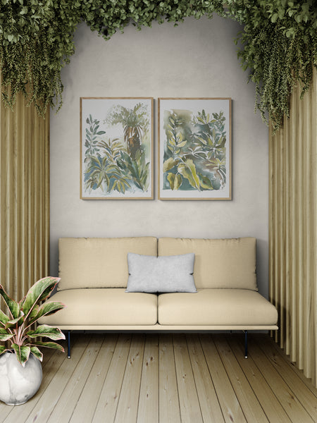 Tree Fern Art Print