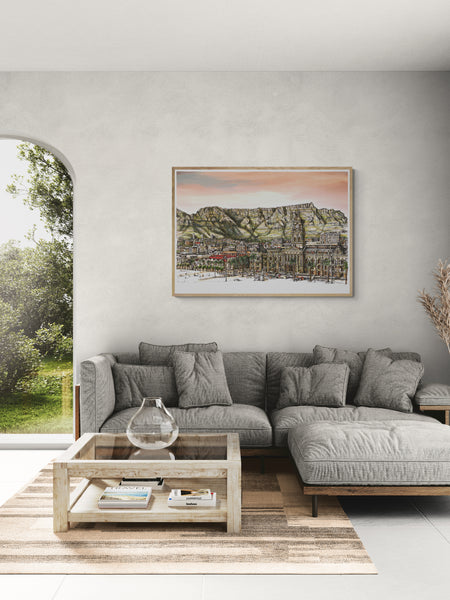 CBD City Hall Bo Kaap Art Print