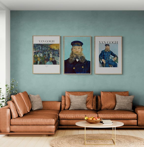 Vincent Van Gogh Portrait of Postman Roulin (1888) PFY Art Print