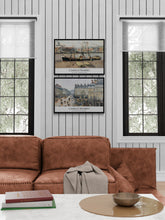 Load image into Gallery viewer, Port of Rouen, Unloading Wood Art Print