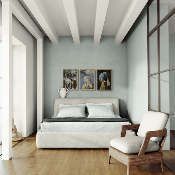 Blindfolded Beauty PFY Art Print