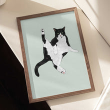 Load image into Gallery viewer, Yoga Cat PFY Art Print
