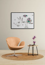 Load image into Gallery viewer, Where Butterflies Rest Art Print