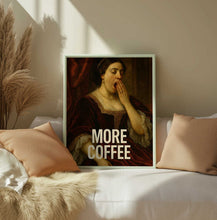 Load image into Gallery viewer, Yawning for Coffee PFY Art Print