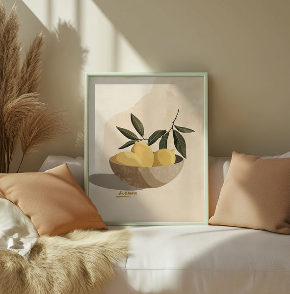 Lemon PFY Art Print