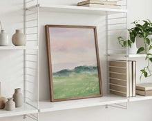 Load image into Gallery viewer, Misty Morning Fields PFY Art Print