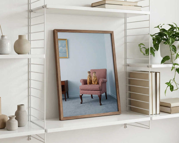 Two Meerkats PFY Art Print