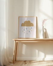 Load image into Gallery viewer, Yellow Raining Cloud PFY Art Print